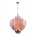 Step into Design Lampa wisząca MESH BRASS LED miedziana 60cm (MD-7026 - 600 copper)
