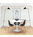 Loft floor lamps - industrial - Step into Design Floor lamp CRANE-F1 black 160 cm F8701 - product 3