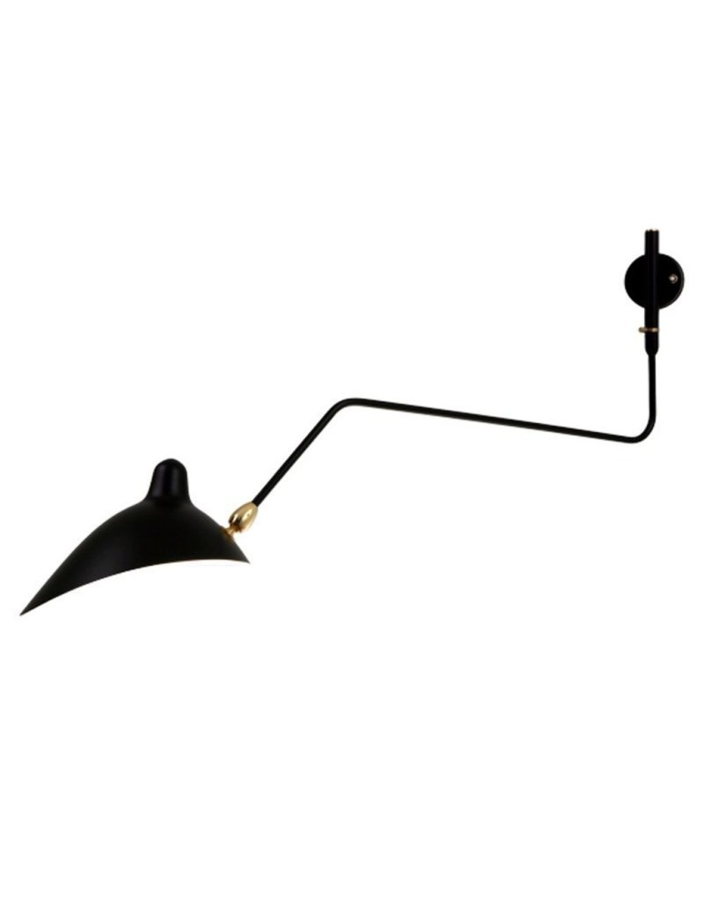 Designer wall lamps - Step Into Design CRANE-1W Wall lamp black 99cm W8701 - product kolory-swiatla.pl 1