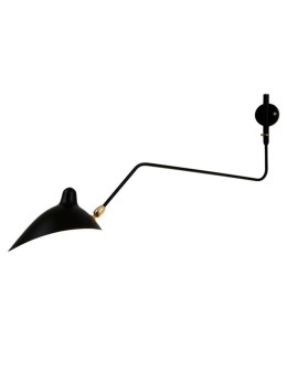 Step Into Design CRANE-1W Lampa ścienna czarna 99cm W8701