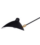 Designer wall lamps - Step Into Design CRANE-1W Wall lamp black 99cm W8701 - product 3