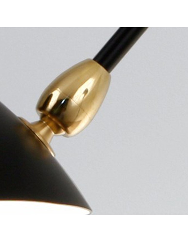 Designer wall lamps - Step Into Design CRANE-1W Wall lamp black 99cm W8701 - product kolory-swiatla.pl 4