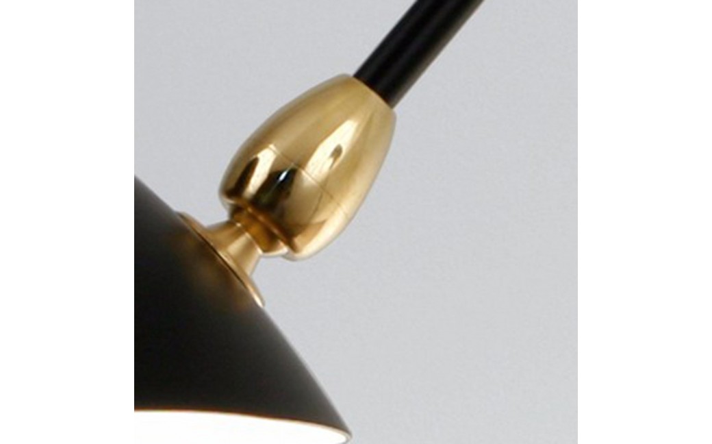 Step Into Design CRANE-1W Lampa ścienna czarna 99cm W8701