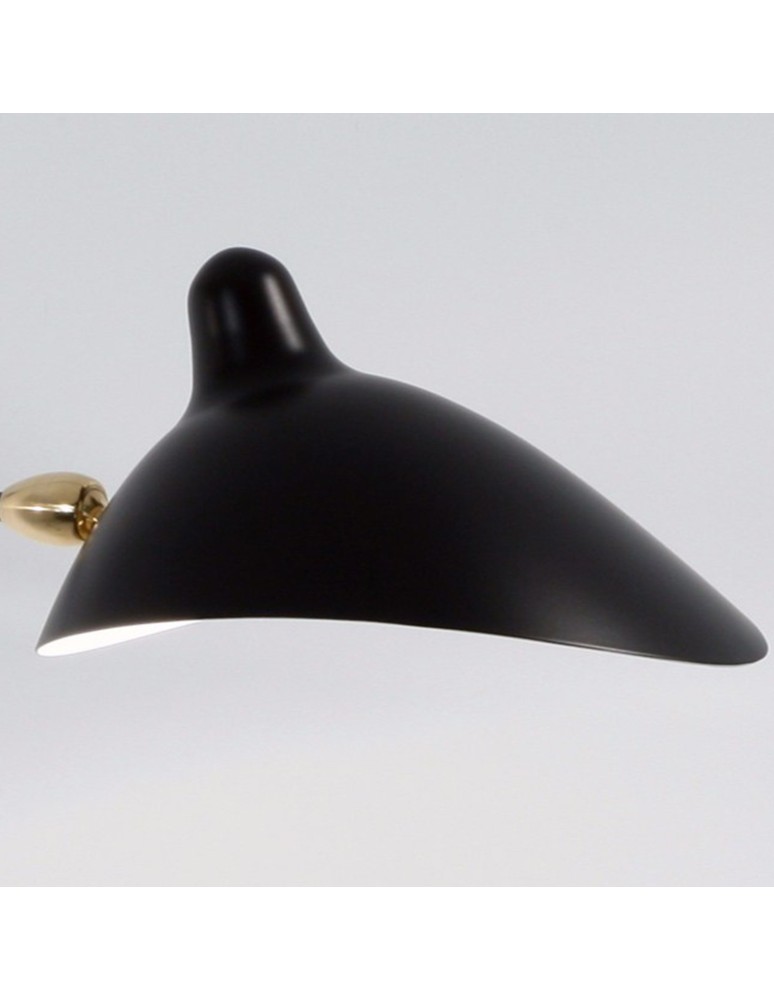 Designer wall lamps - Step Into Design CRANE-1W Wall lamp black 99cm W8701 - product kolory-swiatla.pl 5