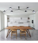 Pendant lamps - Step into Design CRANE-6P pendant lamp black 280 cm P8706. - product 2