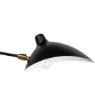 Designer wall lamps - Step Into Design CRANE-2W Wall lamp black 175cm W8702 - product 2