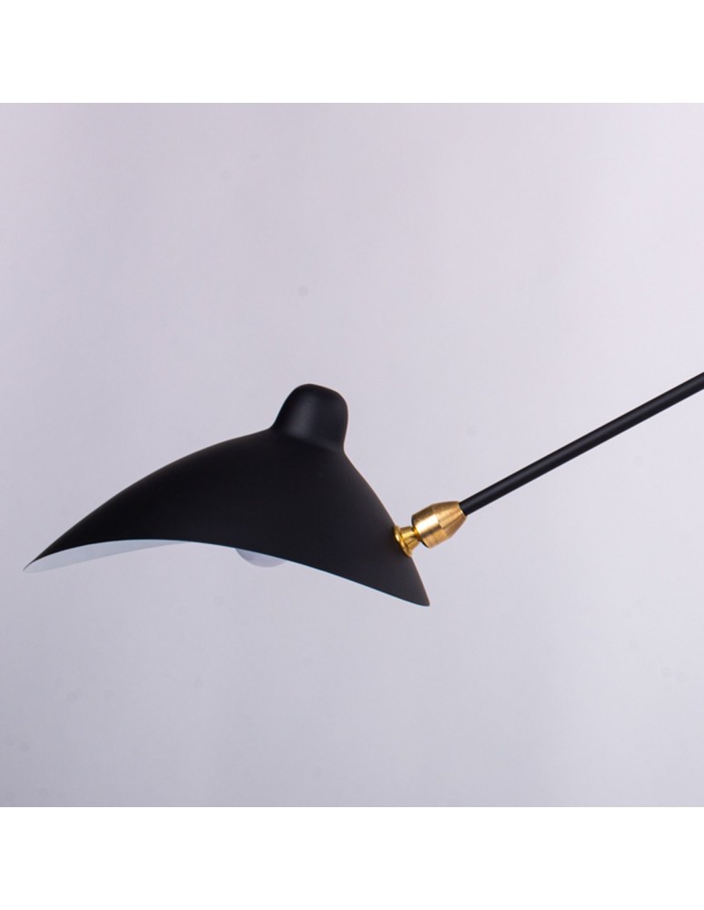 Designer wall lamps - Step Into Design CRANE-2W Wall lamp black 175cm W8702 - product kolory-swiatla.pl 6