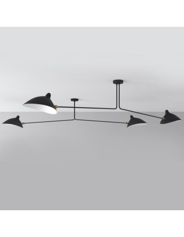 Step into Design Double Arm Pendant Lamp 2L CRANE P8702 P8702. - product 2