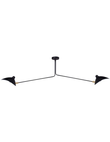 Step into Design Double Arm Pendant Lamp 2L CRANE P8702 P8702.