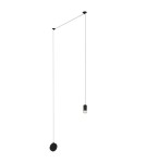 Wall lamps - Step into Design Wall LINEA-1 WALL Black - product 1