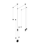 Wall lamps - Step into Design Wall LINEA-3 WALL Black - product 1