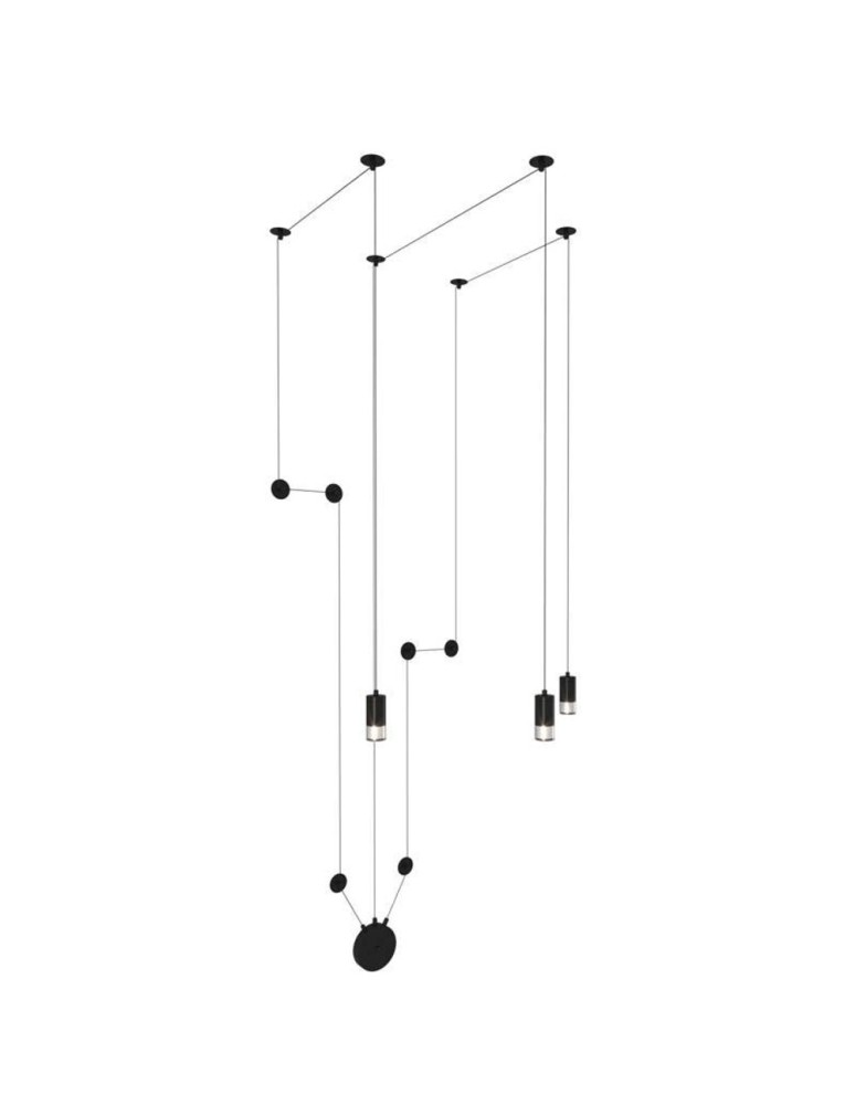 Wall lamps - Step into Design Wall LINEA-3 WALL Black - product kolory-swiatla.pl 1