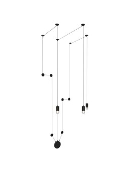 Step into Design Ścienna LINEA-3 WALL Czarny