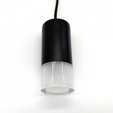 Step into Design Lampa wisząca LINEA-9 czarna (XT005-9P)