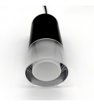 Designer pendant lamps - Step into Design LINEA-2 pendant lamp black 35cm (XT037-2P) - product 3