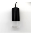 Designer pendant lamps - Step into Design LINEA-2 pendant lamp black 35cm (XT037-2P) - product 5
