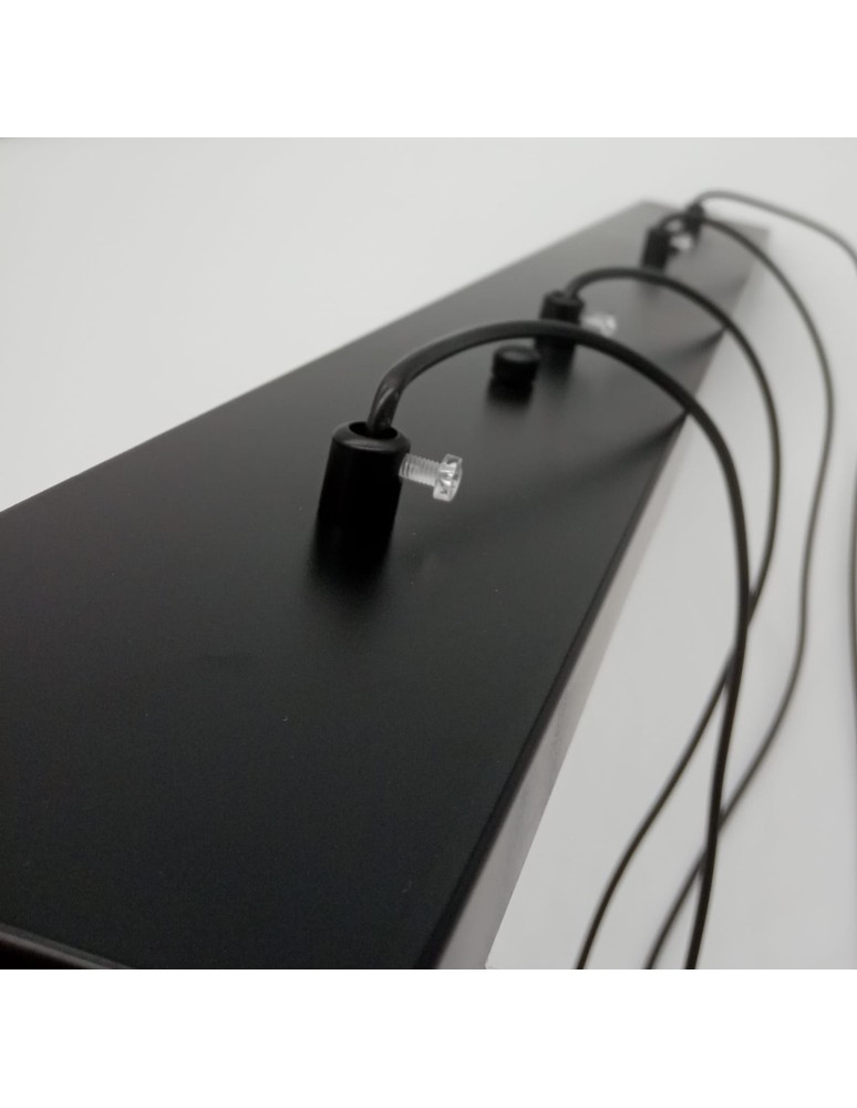 Designer pendant lamps - Step into Design LINEA-4 LONG black 70cm pendant lamp (XT068-4P) - product kolory-swiatla.pl 8