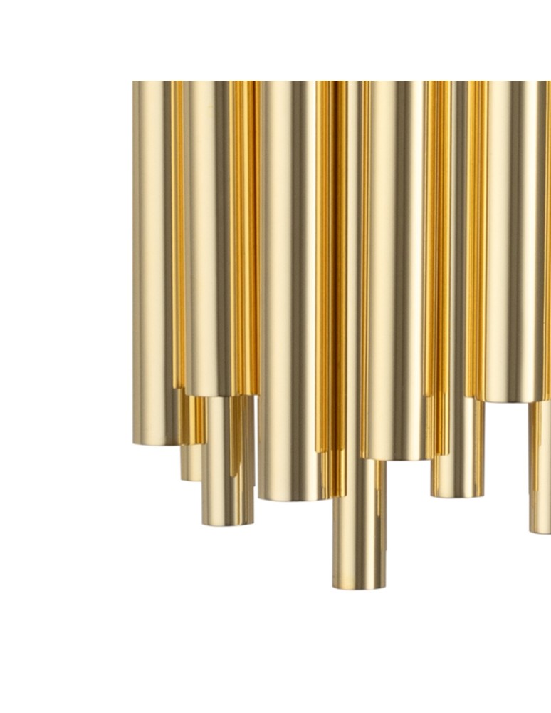 Tube wall lamps - Step into Design TUBO GOLD gold 50cm wall lamp (ST-1671 GOLD). - product kolory-swiatla.pl 3