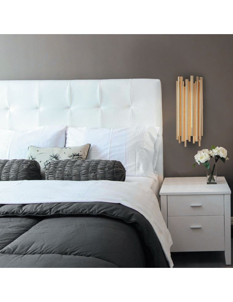 Tube wall lamps - Step into Design TUBO GOLD gold 50cm wall lamp (ST-1671 GOLD). - product kolory-swiatla.pl 6