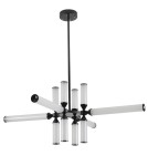 Designer pendant lamps - Step into Design QUADRO-12 LED pendant lamp black RH115-12P.  - product 2