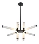 Designer pendant lamps - Step into Design QUADRO-12 LED pendant lamp black RH115-12P.  - product 3