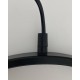 Step Into Design Lampa wisząca czarna 38 cm 20W 3000K ELIPSE LED