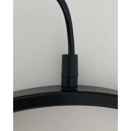 Step Into Design Lampa wisząca czarna 38 cm 20W 3000K ELIPSE LED