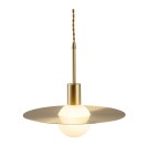 Pendant lamps - Step into Design JUPITER gold 30 cm pendant lamp ST-1737M - product 1