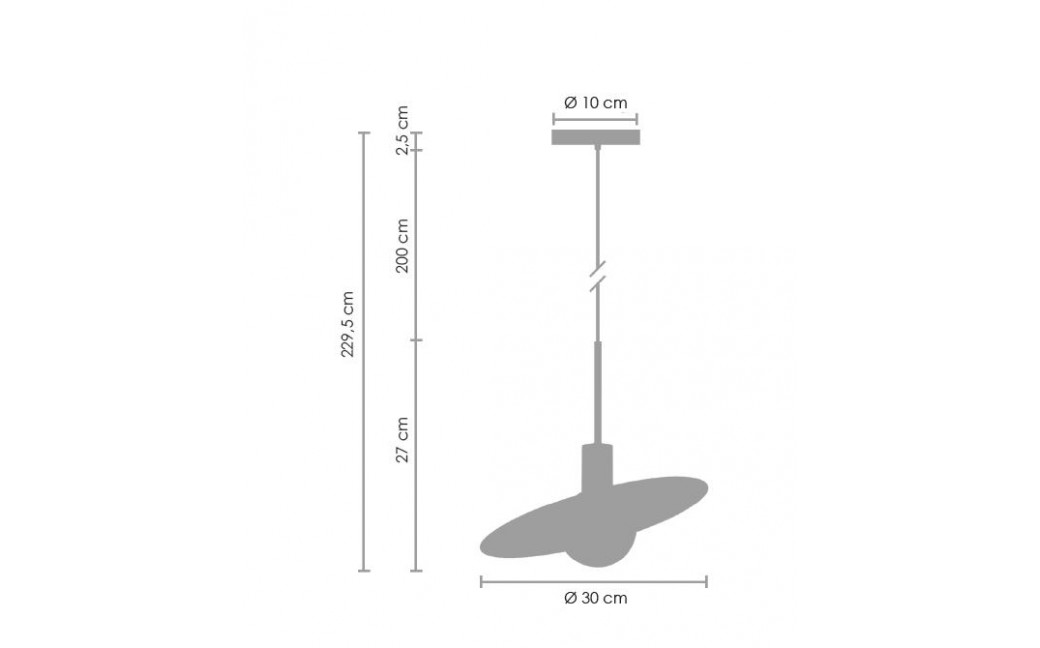 Step into Design Lampa Wisząca JUPITER złota 30 cm ST-1737M