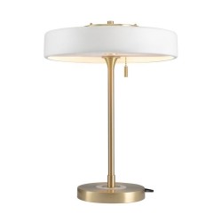 Step into Design Lampa stołowa ARTDECO biało - złota (MT8872 white)