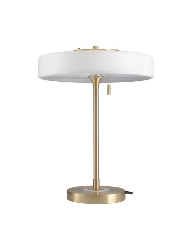 Modern table lamps - Step into Design ARTDECO table lamp white and gold (MT8872 white). - product kolory-swiatla.pl 2
