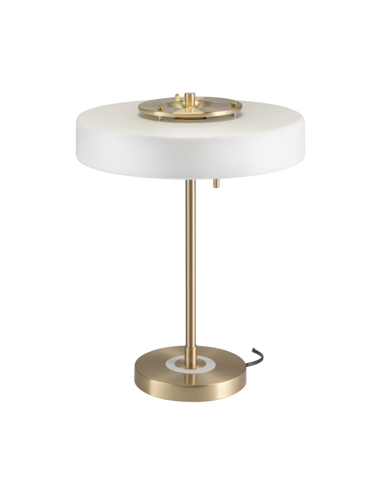 Modern table lamps - Step into Design ARTDECO table lamp white and gold (MT8872 white). - product kolory-swiatla.pl 3