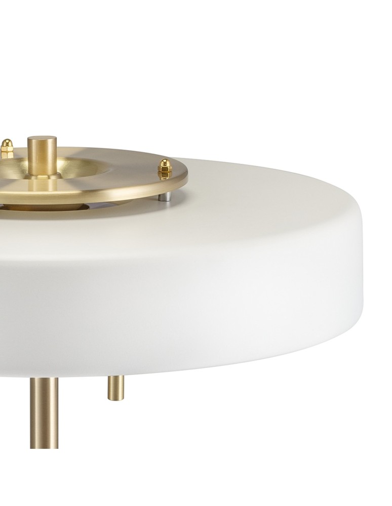 Modern table lamps - Step into Design ARTDECO table lamp white and gold (MT8872 white). - product kolory-swiatla.pl 4