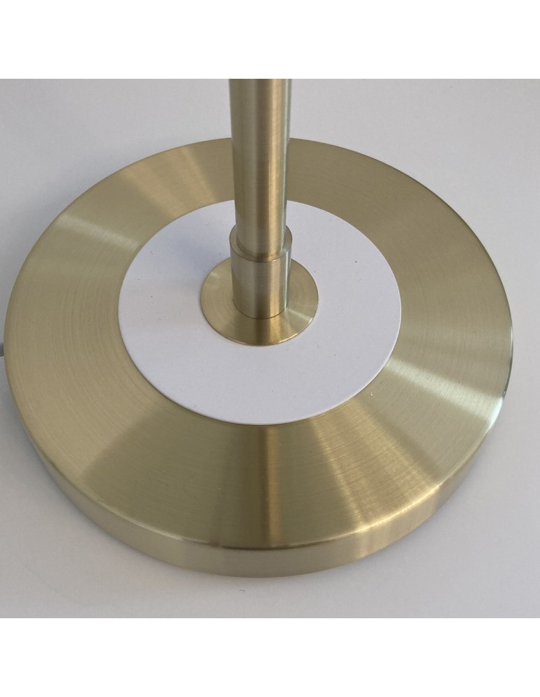 Modern table lamps - Step into Design ARTDECO table lamp white and gold (MT8872 white). - product kolory-swiatla.pl 6