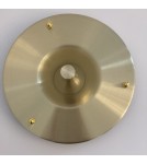 Modern table lamps - Step into Design ARTDECO table lamp white and gold (MT8872 white). - product 8