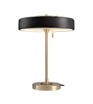 Designer table lamps - Step into Design ARTDECO table lamp black and gold MT8872 black - product 1