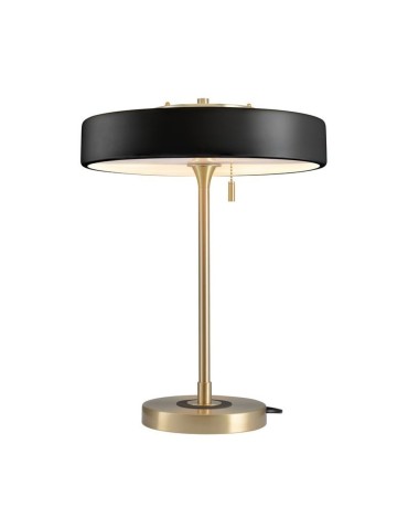 Step into Design ARTDECO table lamp black and gold MT8872 black