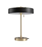Designer table lamps - Step into Design ARTDECO table lamp black and gold MT8872 black - product 2