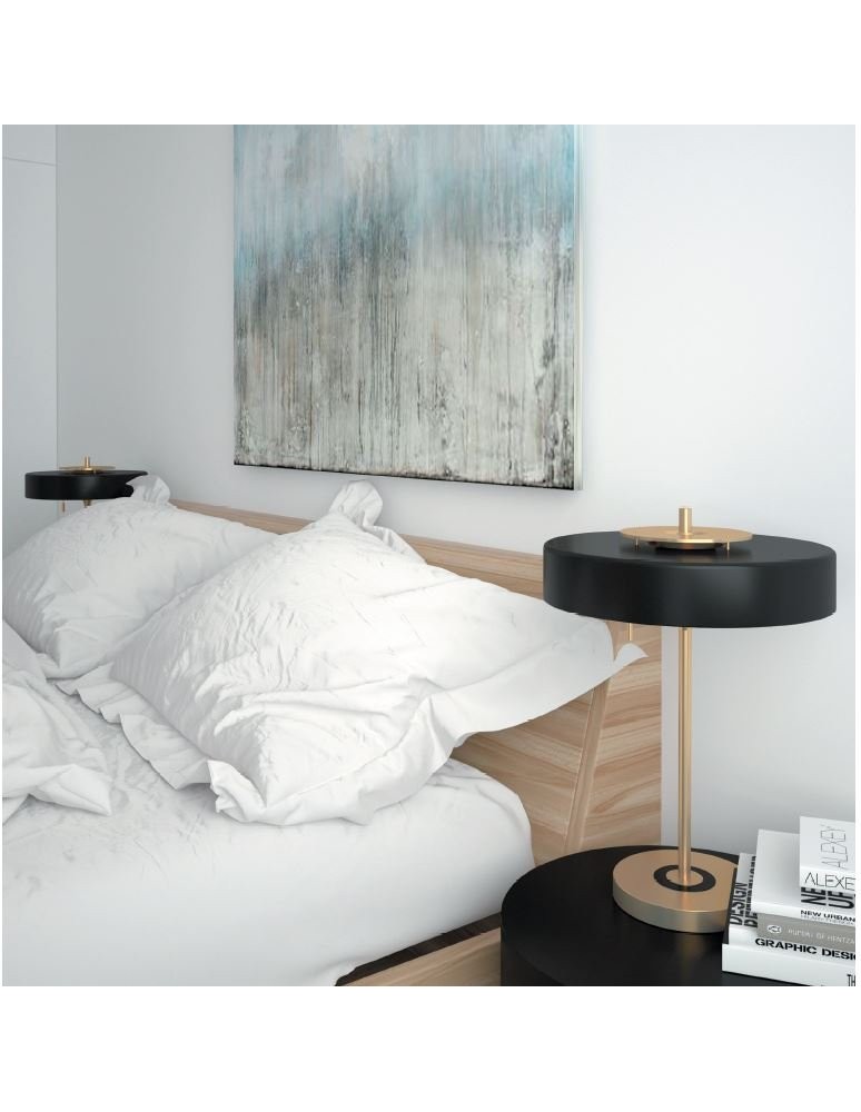 Designer table lamps - Step into Design ARTDECO table lamp black and gold MT8872 black - product kolory-swiatla.pl 7