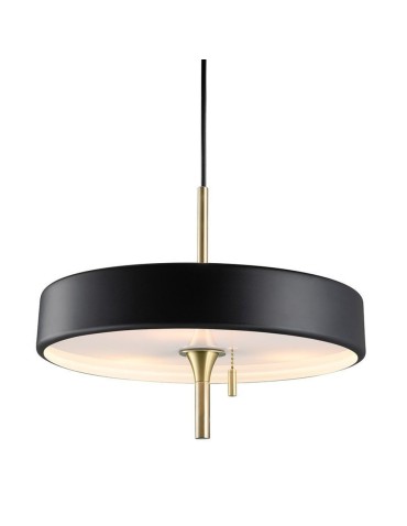 Step into Design ARTDECO pendant lamp black and gold 35 cm MP8872 black