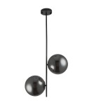 Double pendant lamps - Step into Design Pendant lamp VENUS-2 smoky 44 cm ST-5025-2 SMOKE - product 1