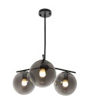 Pendant lamps - Step into Design VENUS-3 pendant lamp smoked 60 cm ST-5026-3 SMOKE - product 2