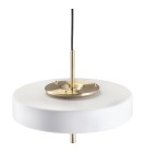 Designer pendant lamps - Step into Design ARTDECO pendant lamp white and gold 35 cm MP8872 white - product 3