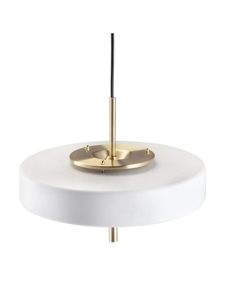 Designer pendant lamps - Step into Design ARTDECO pendant lamp white and gold 35 cm MP8872 white - product kolory-swiatla.pl 3