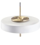 Designer pendant lamps - Step into Design ARTDECO pendant lamp white and gold 35 cm MP8872 white - product 4