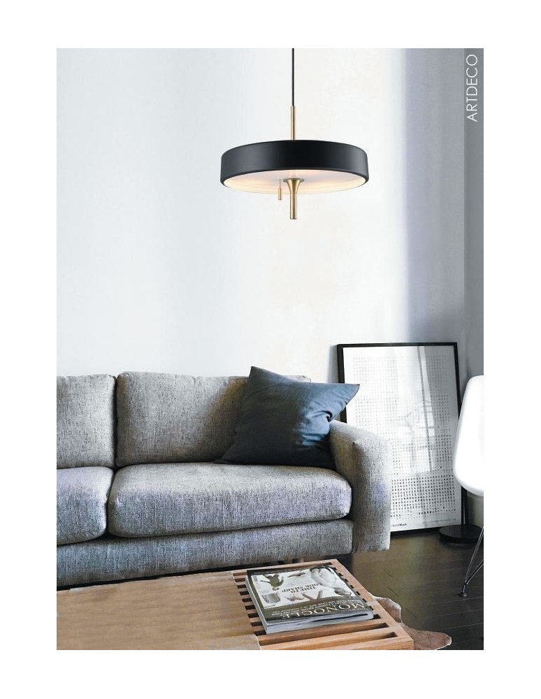 Designer pendant lamps - Step into Design ARTDECO pendant lamp white and gold 35 cm MP8872 white - product kolory-swiatla.pl 8