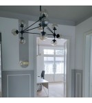 Pendant lamps - Step into Design ASTRIFERO-10 transparent black 90cm pendant lamp (ST-9047-10 transparent) - product 8