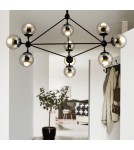 Pendant lamps - Step into Design ASTRIFERO-10 transparent black 90cm pendant lamp (ST-9047-10 transparent) - product 9
