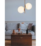 Double pendant lamps - Step into Design VENUS-2 brass 44cm pendant lamp (ST-5025-2 BRASS) - product 8