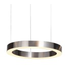 Pendant lamps circles - Step into Design CIRCLE 40 Brushed Nickel Pendant Lamp ST-8848-40 NICKEL - product 1
